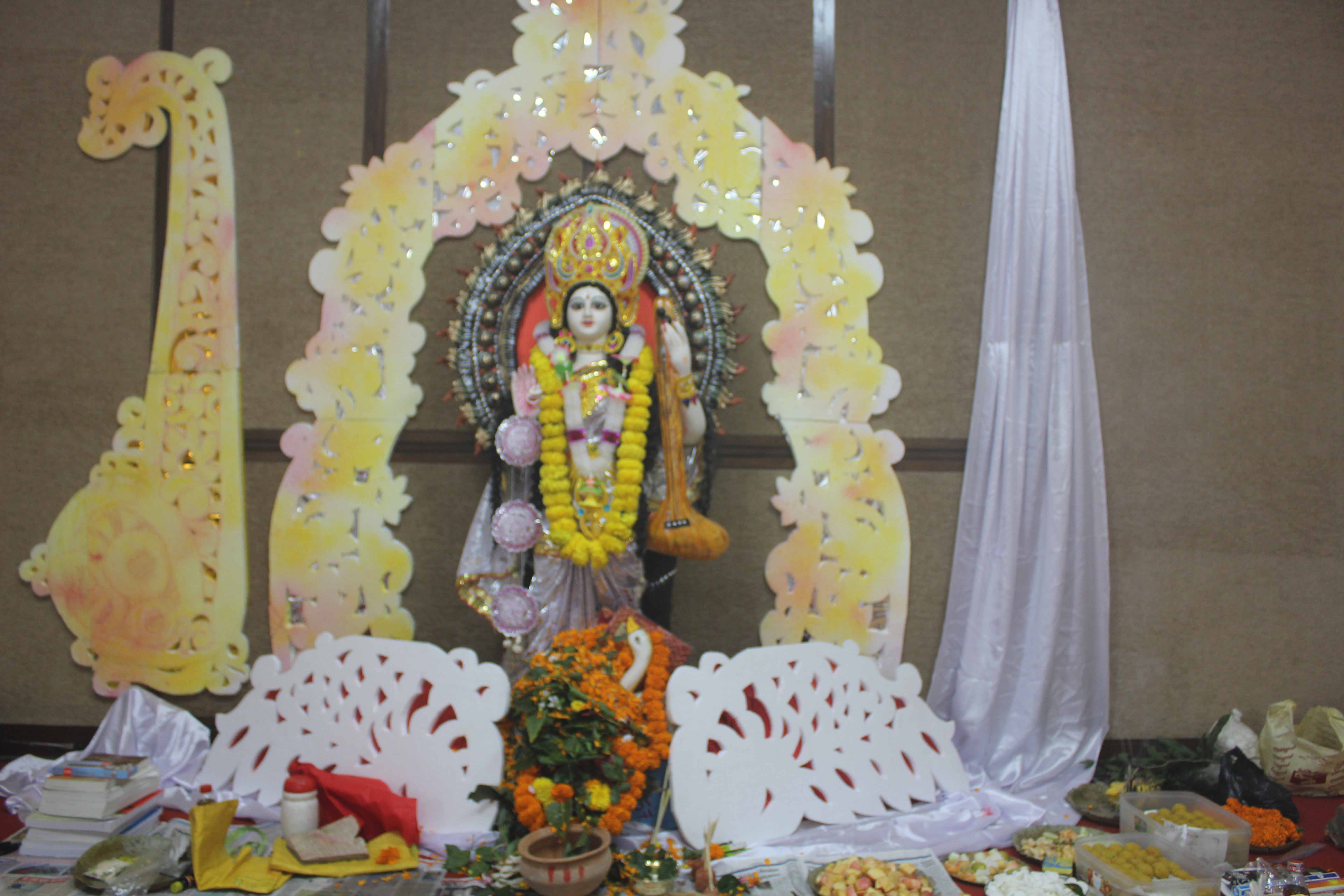 Saraswati Puja Celebration Delhi Public School Durgapur