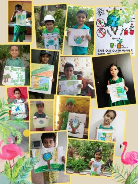 World Nature Conservation Day, 2020 Celebration by Pre-primary Students