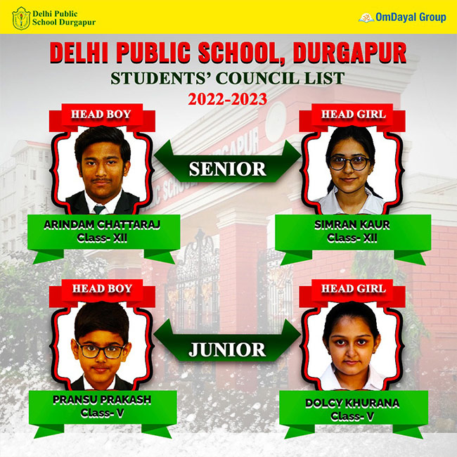 Students’ Council Members 2022-23