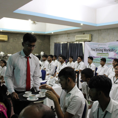 Fine Dining Workshop at NSHM Knowledge Campus