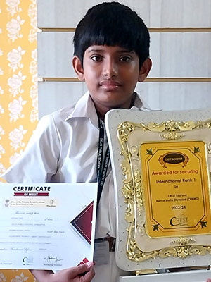 CREST Edu Fund Mental Maths Olympiad